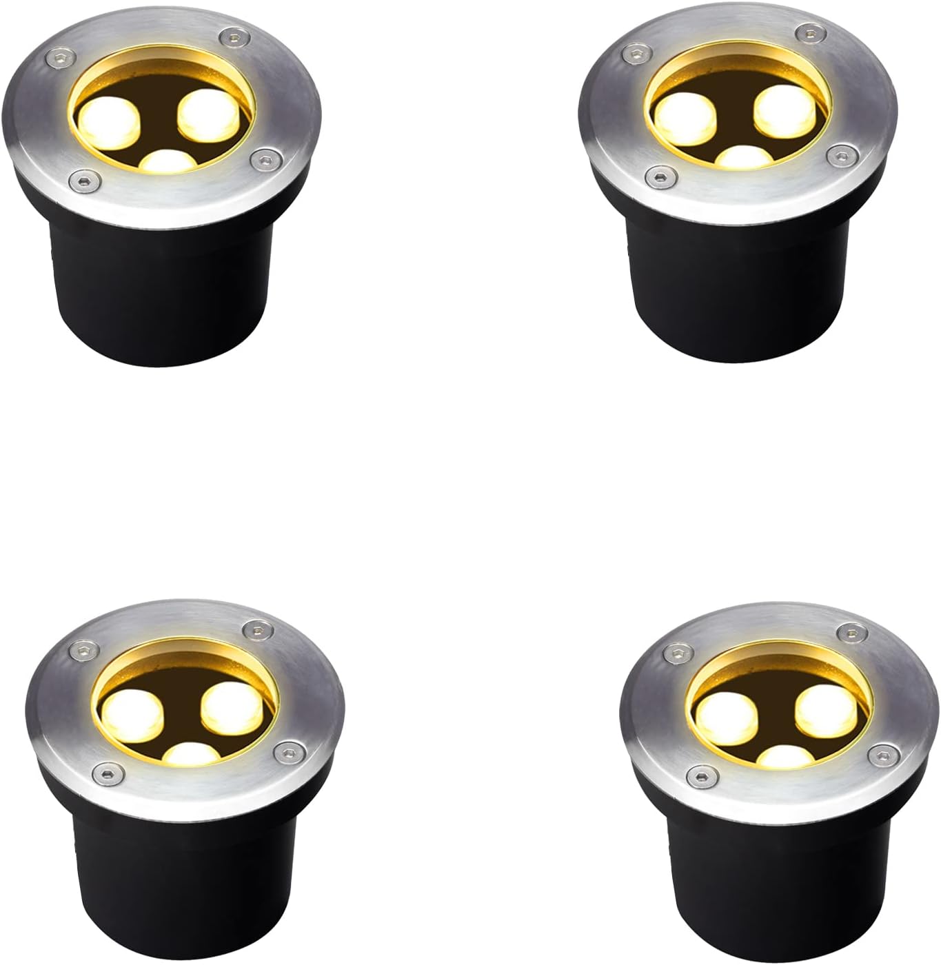 4 Pack Outdoor In Ground Light - Outdoor Lighting Underground Wiring avis et prix