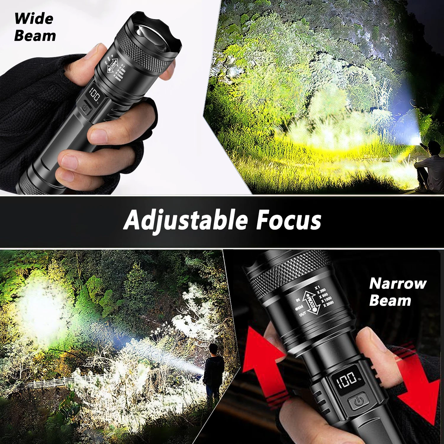 Ultra Bright LED Flashlight 20 - Outdoor Lighting Lowes avis et prix