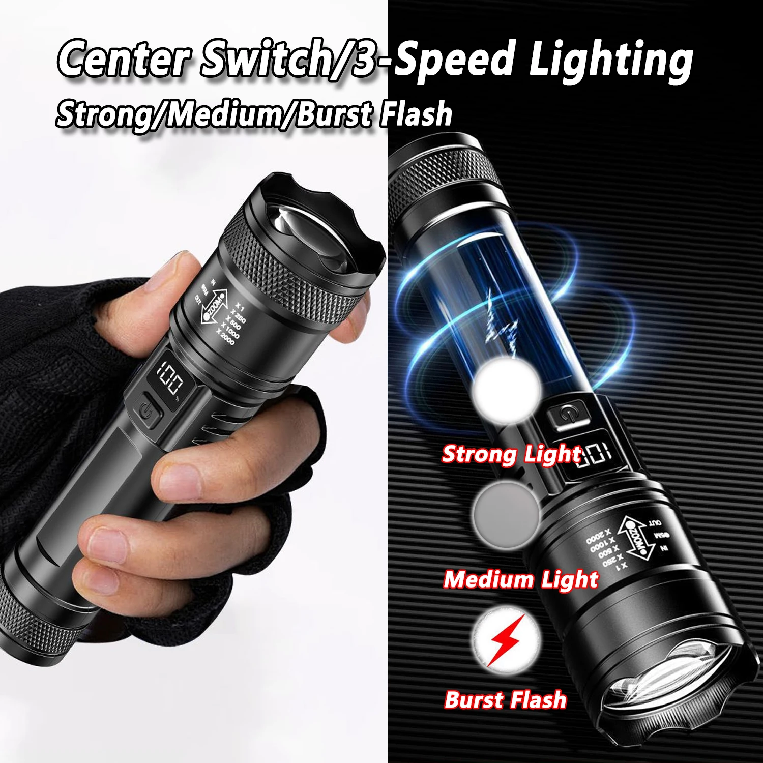 Ultra Bright LED Flashlight 20 - Outdoor Lighting Lowes avis et prix