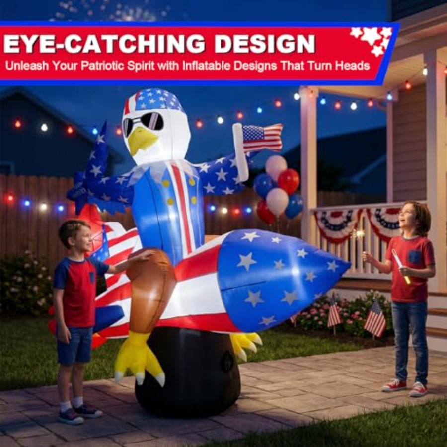Outdoor 6ft inflatable America - Outdoor Lighting Effects avis et prix