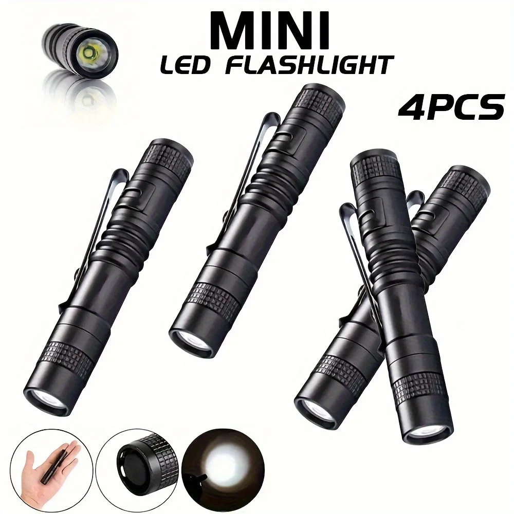 1-4PCS Mini Portable LED Pen L - Outdoor Lighting Setup avis et prix