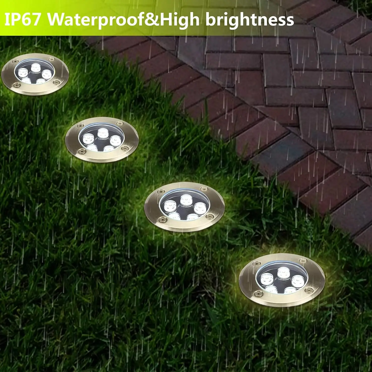 Outdoor Recessed Pathway Light - Outdoor Lighting Underground Wiring avis et prix