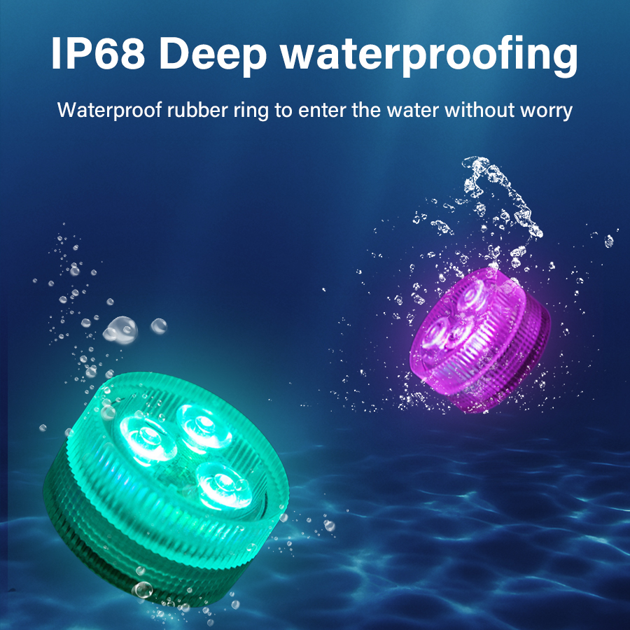 3LEDs RGB LED Underwater Light - Pond Light Submersible avis et prix
