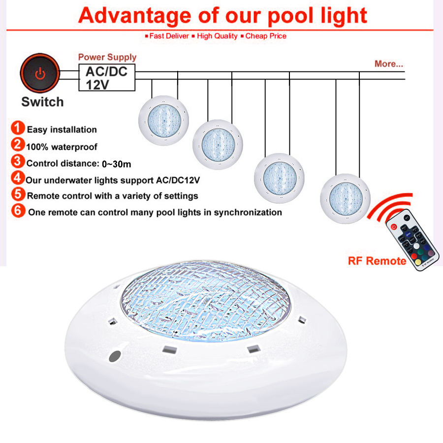 Swimming Pool Light 12V Ip68 U - Pond Light Submersible avis et prix