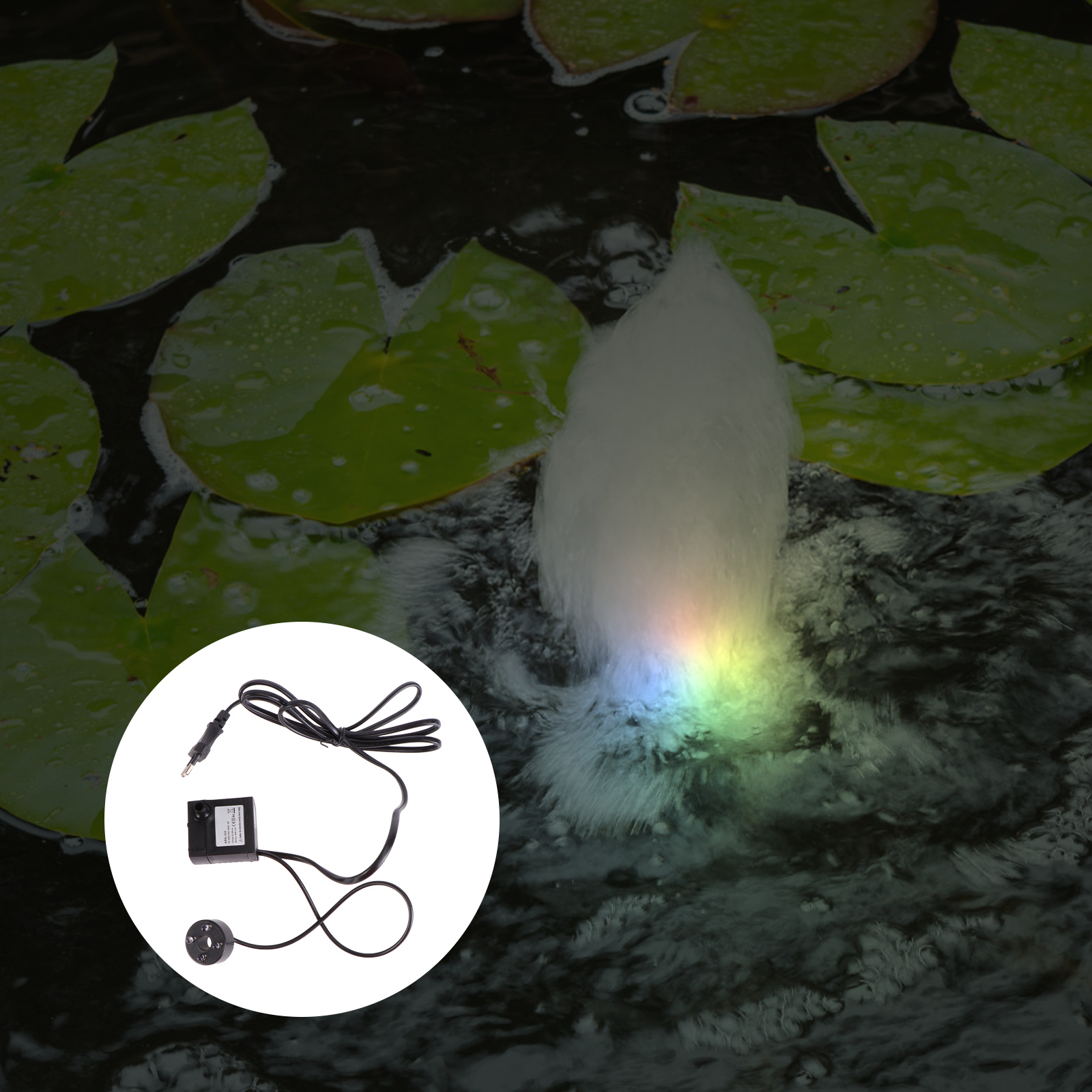 5W Submersible Circulating Wat - Pond Light Submersible avis et prix