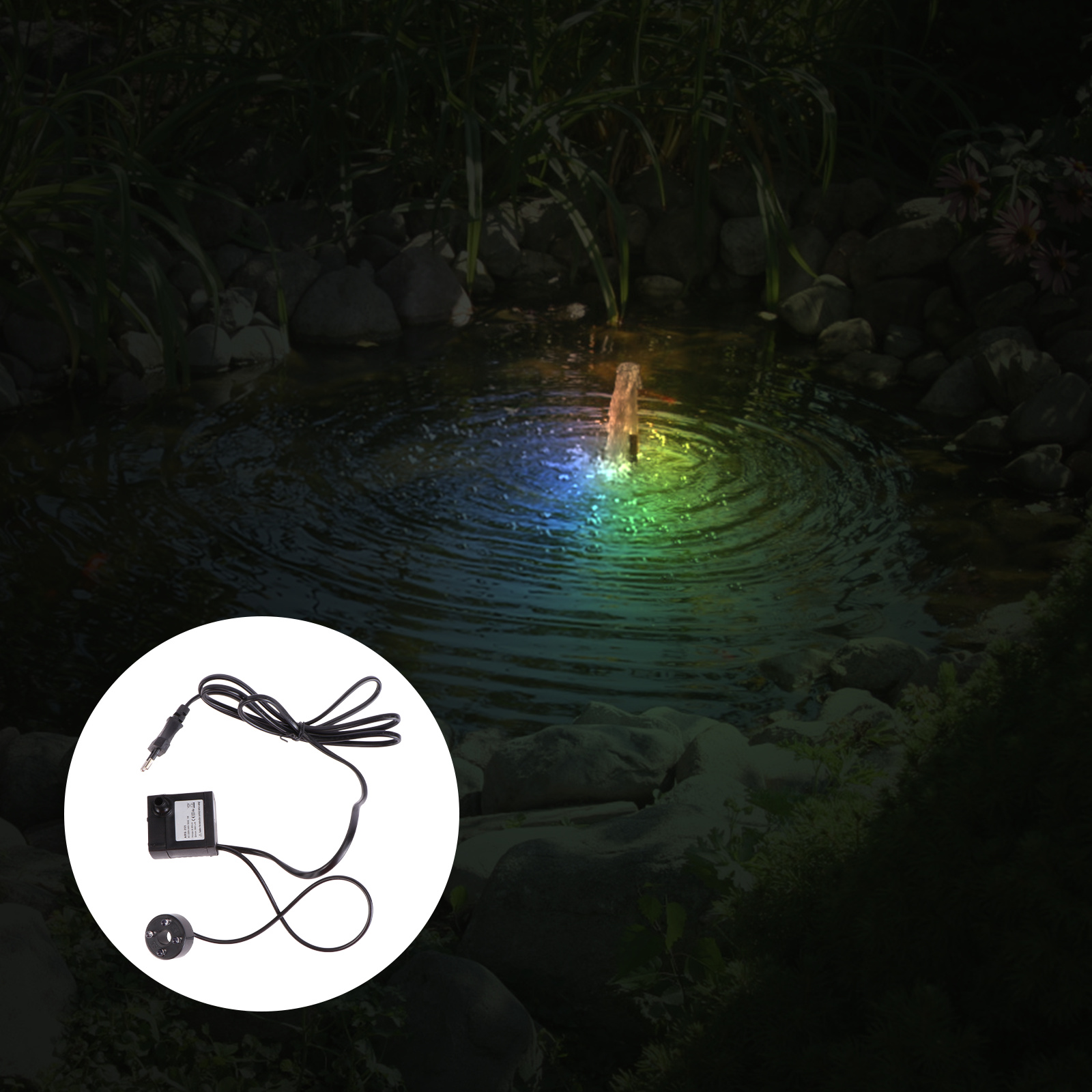 5W Submersible Circulating Wat - Pond Light Submersible avis et prix