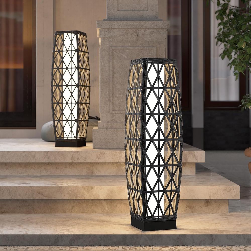 Grand patio 2-Piece Solar Outd - Outdoor Lighting Deck avis et prix