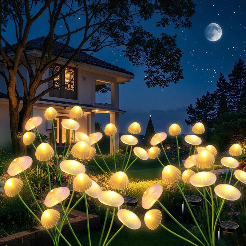 Solar Jellyfish Mushroom Light - Outdoor Lighting Jellyfish avis et prix