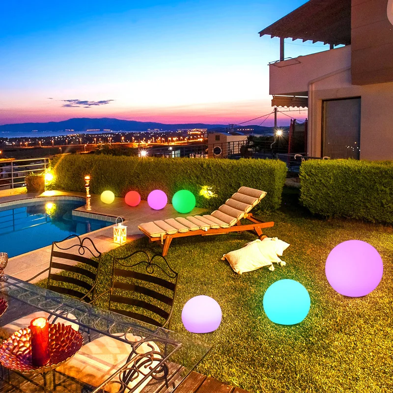 Outdoor LED Garden Ball Lights - Pond Light Submersible avis et prix