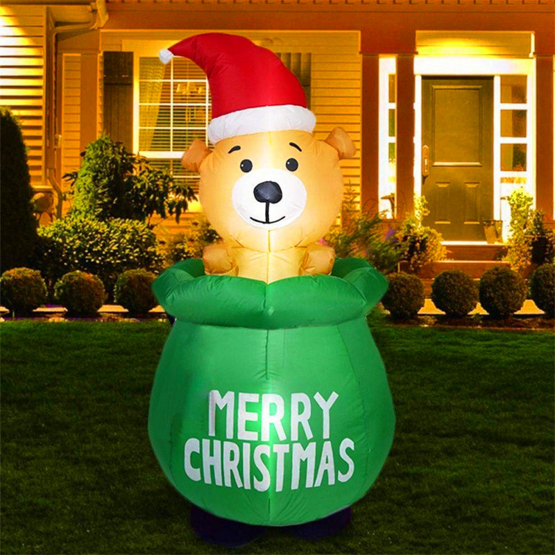 5FT Christmas Inflatable Decor - Xmas Outdoor Lighting Decorations avis et prix