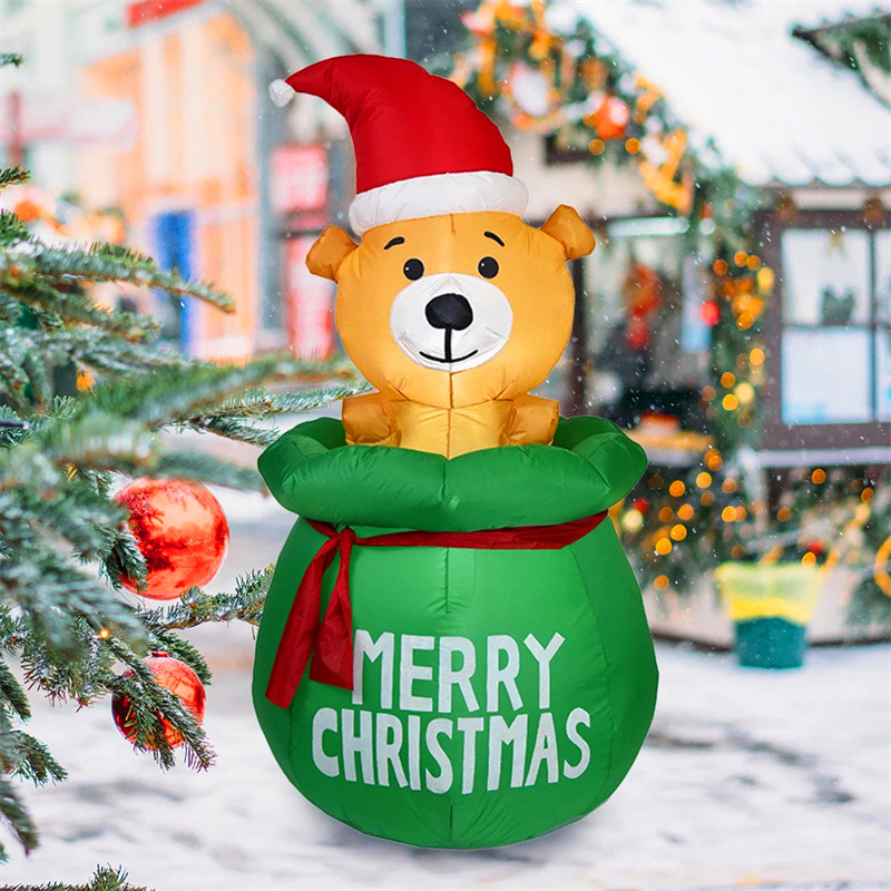 5FT Christmas Inflatable Decor - Xmas Outdoor Lighting Decorations avis et prix