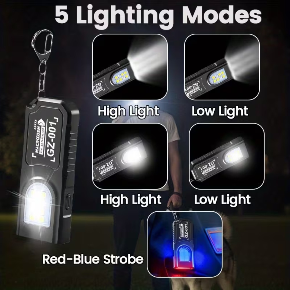 Mini COB LED Keychain Flashlig - Outdoor Lighting Lowes avis et prix